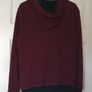 A Guess Wine Coloured Hoodie - Read Ad for Size Details Image 3