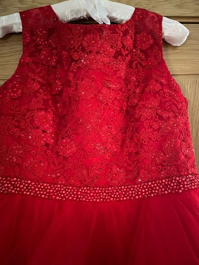 New Generation,   Red Confirmation Dress