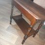 Beautiful Antique Table with Ashtray in Drawer, Measurements are in the photo's, Image 7