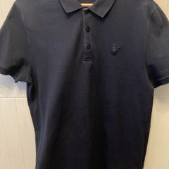 Versace Collection Blue Polo Shirt XXL