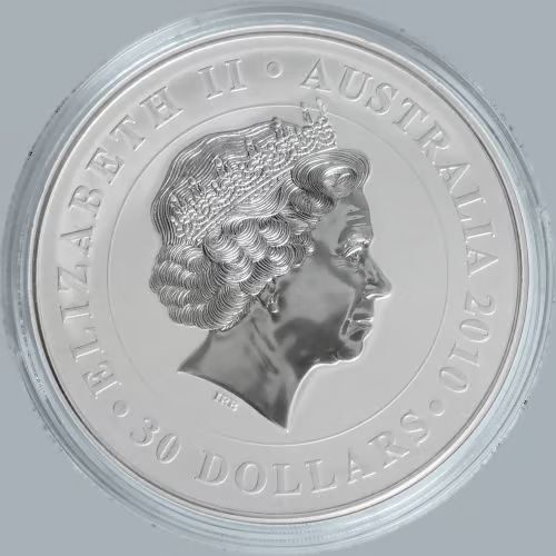 2010 Australia 30 Dollars 1 Kilo Kg 0.999  Silver Coin Koala (In Capsule)
