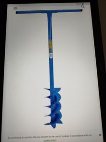 Draper Fence Hole Auger