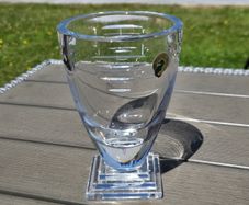 Waterford Crystal Footed Vase