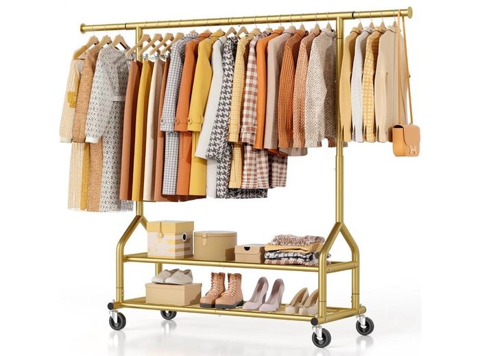 Clothes Rail with wheels - 252kg capacity