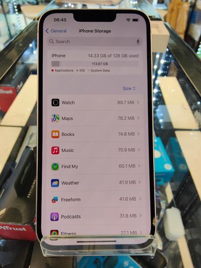 iPhone 14 128GB Purple SimFree Unlocked (Battery is 91% Original)