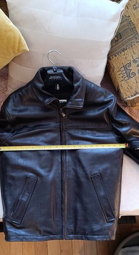 Helstons leather biker's motocycle jacket