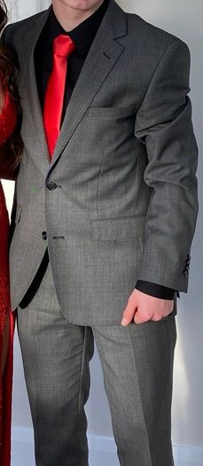 Marco Capelli Firenze Suit Grey Micro-Dot with Black