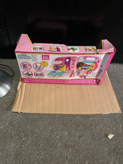 Barbie Club Chelsea Camper Playset with Doll, Puppy & Accessories