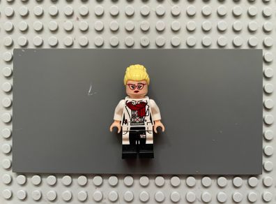 lego super heroes sh0340 Dr. Harleen Quinzel minifigure- Red Glasses