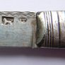 Antique Sterling Silver and Mother of Pearl Knife 1820s. 20,7g Image 4