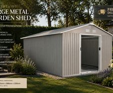 Metal Shed 13 x 11ft