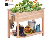 Wooden Raised Garden Bed Planter Box