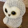 Vintage Extra Large Ty Beanie Boo Plush Soft Toy 17" Owlette Image 9
