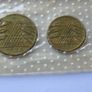 Germany 1924 coins set incl silver 1 mark | original post WWI Image 7
