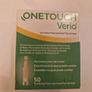 OneTouch Verio Test Strips 50 Pack Brand New Sealed Image 2