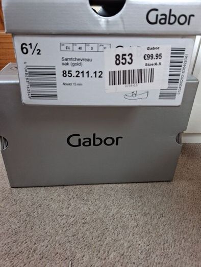 Gabor Oak Gold size 6.5 Brand New