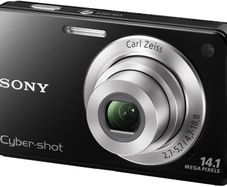 Sony Cyber-shot DSC-W560 14.1MP Digital Camera Black