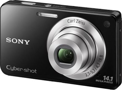 Sony Cyber-shot DSC-W560 14.1MP Digital Camera Black