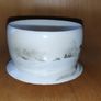 Vintage Japanese eggshell porcelain teacup with saucer, Geisha pattern Image 7