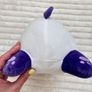 Aphmau MeeMeows Safari Purple Panda Cat Plush approx. 11"- length Used Please see photos Image 7
