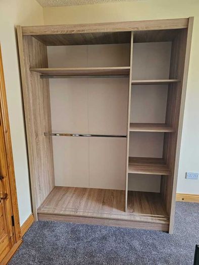 Wardrobe Maya 150cm 1 Sonoma