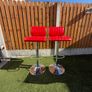 Retro Bar Stools x2 Image 4