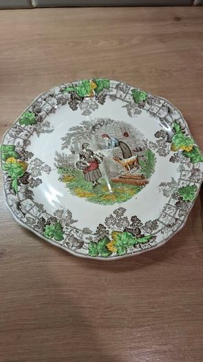Vintage Copeland Spode Byron Series Plate Set