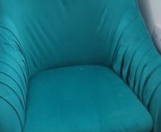 teal desk chair
