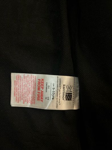 Kids karrimor Rain Jacket size 8-9