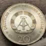 Germany 1972 20 Mark Beautiful Uncirculated Swirling Lustre Gen Bu Image 3