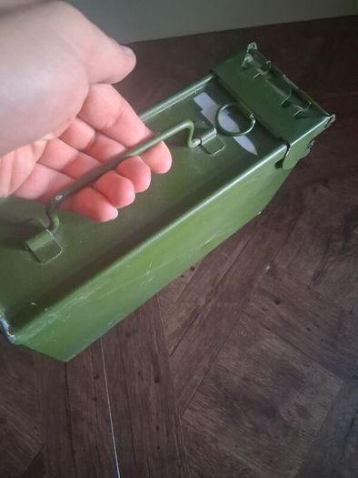 French Military surplus 7.62MM AA-52 machine gun ammo can (Free postage)