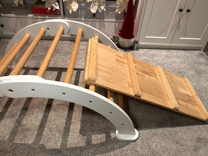 Toddler climbing arch & ramp