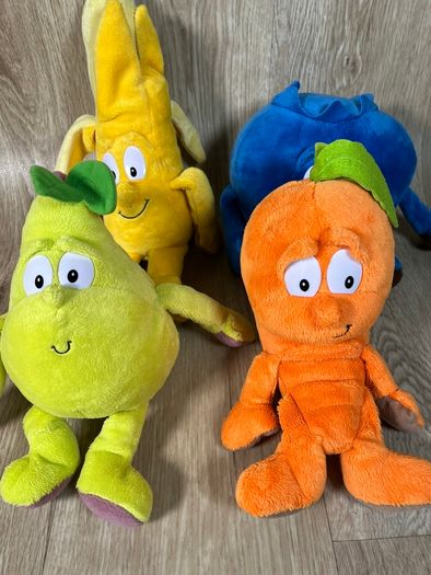 Goodness Gang X 4 Co Op Plush Toy Teddy Pear, Corn, Carrot