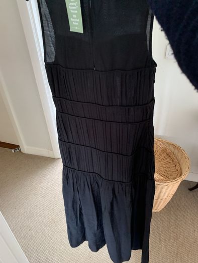 Black maxi dress H&M