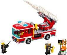 Lego City 60107: Fire Ladder Truck (2016) 100% Complete (NO BOX)