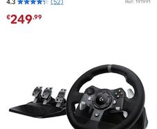 Logitech G920 Driving Force Racing Wheel+Pedals+Shifter