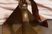 vintage BRASS stirrup possibly cavalry