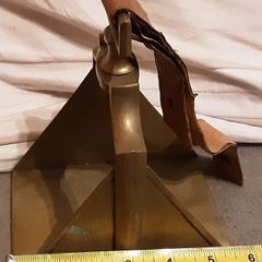 vintage BRASS stirrup possibly cavalry