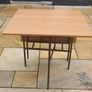 vintage 1960s extendable space saver table Image 6