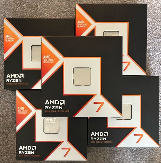 Amd Ryzen 9800x3d New