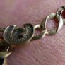 Vintage 9c 375 Solid Yellow Gold Solid Diamonds Cut Horse Shoe with Horses Head Link Bracelet L-6" 8,8 g Image 5