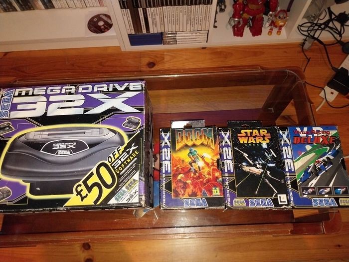 sega 32x plus 4 games