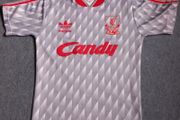 Liverpool Away Jersey 1990