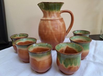 Pottery Drinks Set