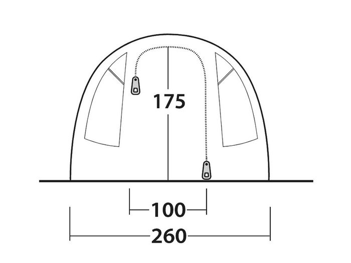 Outwell Durango 4 Person Tent 2026