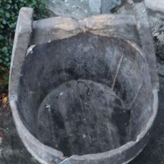 Vintage timber Pail