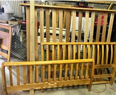 Kingsize bed - solid wood