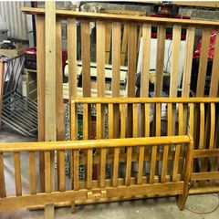 Kingsize bed - solid wood