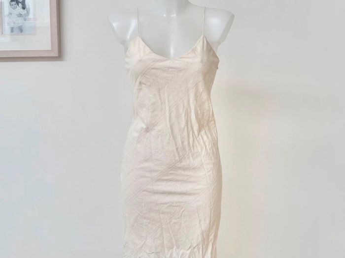 Ralph Lauren cream mini dress