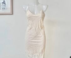 Ralph Lauren cream mini dress